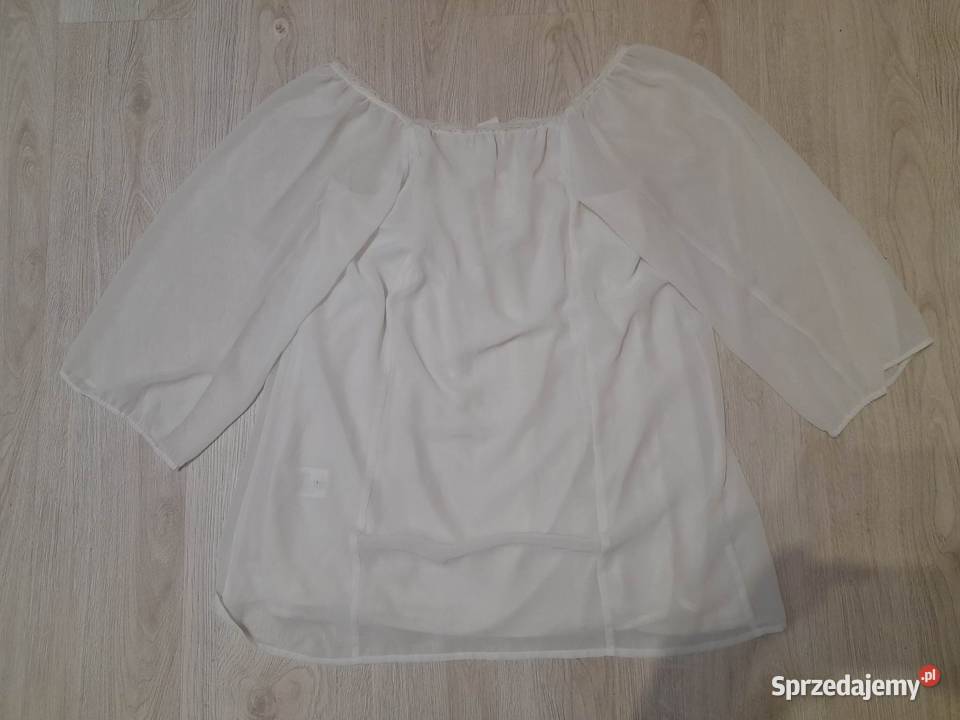 Biała bluzka letnia Rainbow Chynowo