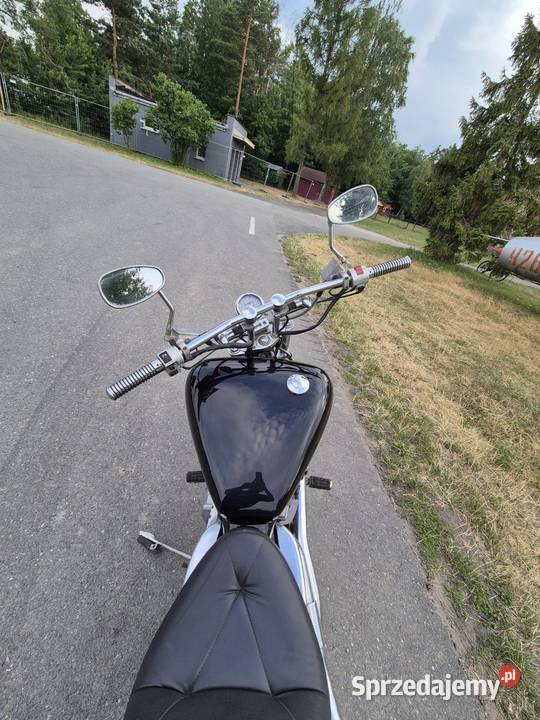 Honda Shadow VT1100 z 1990 roku kultowy cruiser Honda opolskie Polska Nowa Wieś
