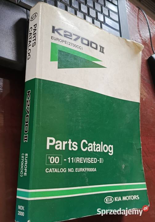 Książka katalog części Kia K2500 Kia K2700 Mysłowice sprzedam