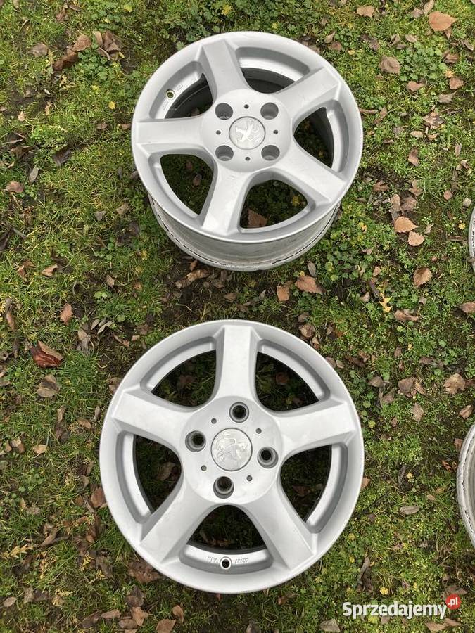 Peugeot felgi 4x108 demontaż Wolsztyn