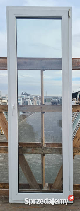 OKNA KacprzaK 78X221 Okno Balkonowe Używane PCV Siedlce sprzedam