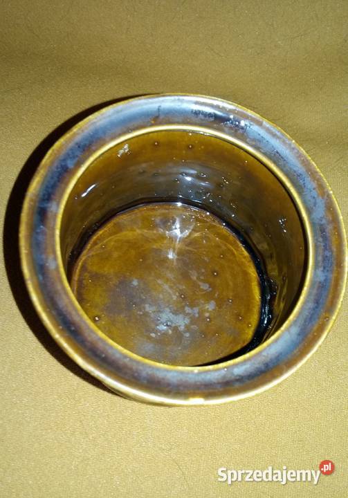 Pojemnik ceramiczny sygnowany Włocławek sprzedam