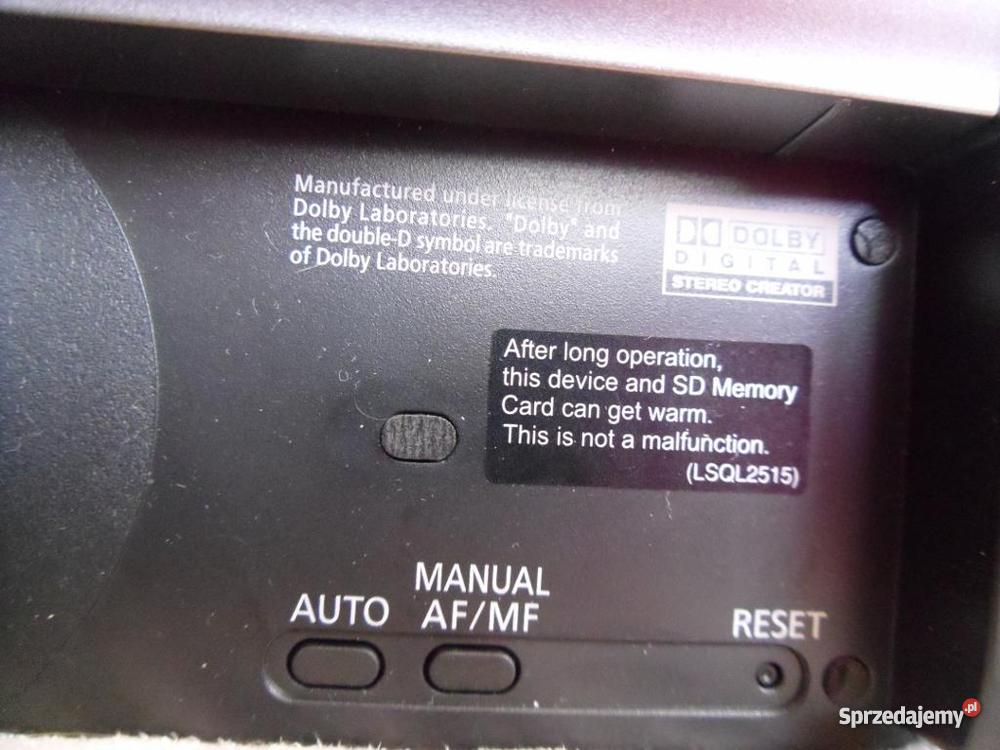 Kamera Panasonic VDRD50 i futerałtorba LOWEPRO mazowieckie Warszawa