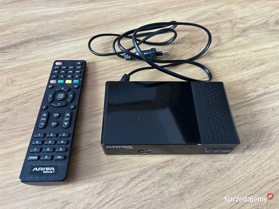 dekoder DVBT Ariva T30 Wrocław sprzedam