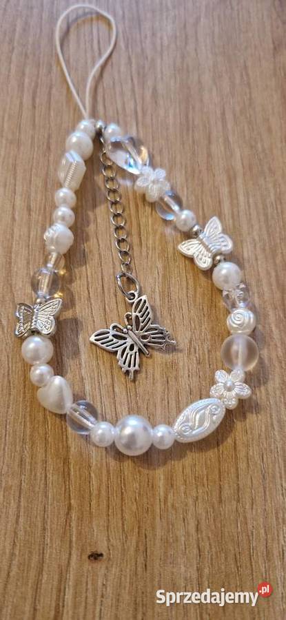 Zawieszka do telefonu smycz brelok motylki motyl Kraków