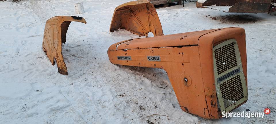 Maska i Błotniki tył Ursus c360 Łownica