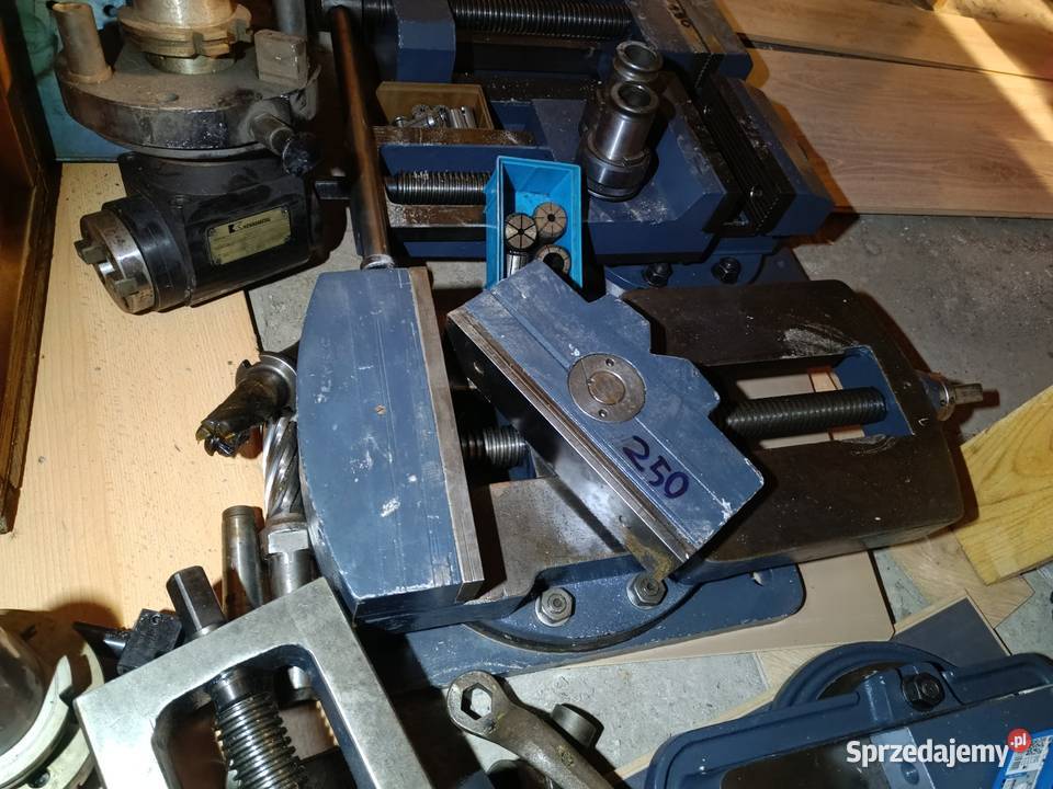 Imadło maszynowe Imadła 7 sztuk imadło 155