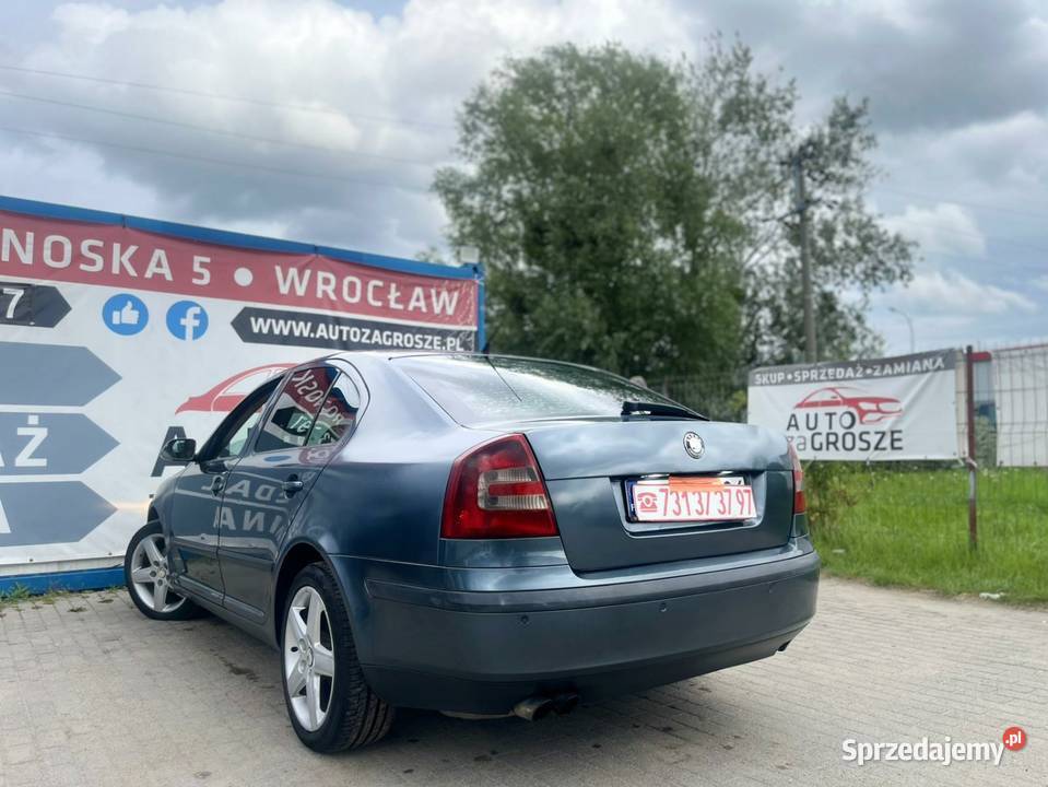 Skoda Octavia A5 19 TDI 2004 Liftback Klima Wrocław