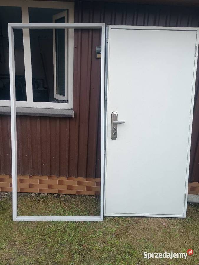 Drzwi zewnętrzne budowlanegospodarcze Drzwi Jaworzno sprzedam