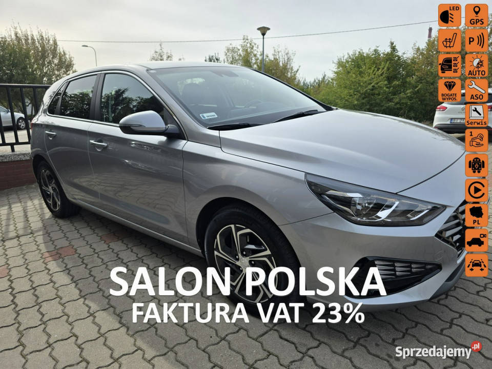 Hyundai i30 2021 Salon Polska 1Właściciel ledy nieuszkodzony