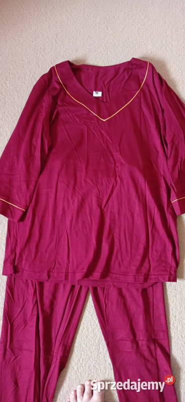 Pidzama damska 42 bordo nowa Parens sprzedam