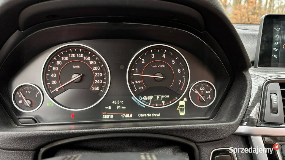 BMW 440 440i kabriolet 326 bezwypadkowy piękny kamera cofania Gdańsk