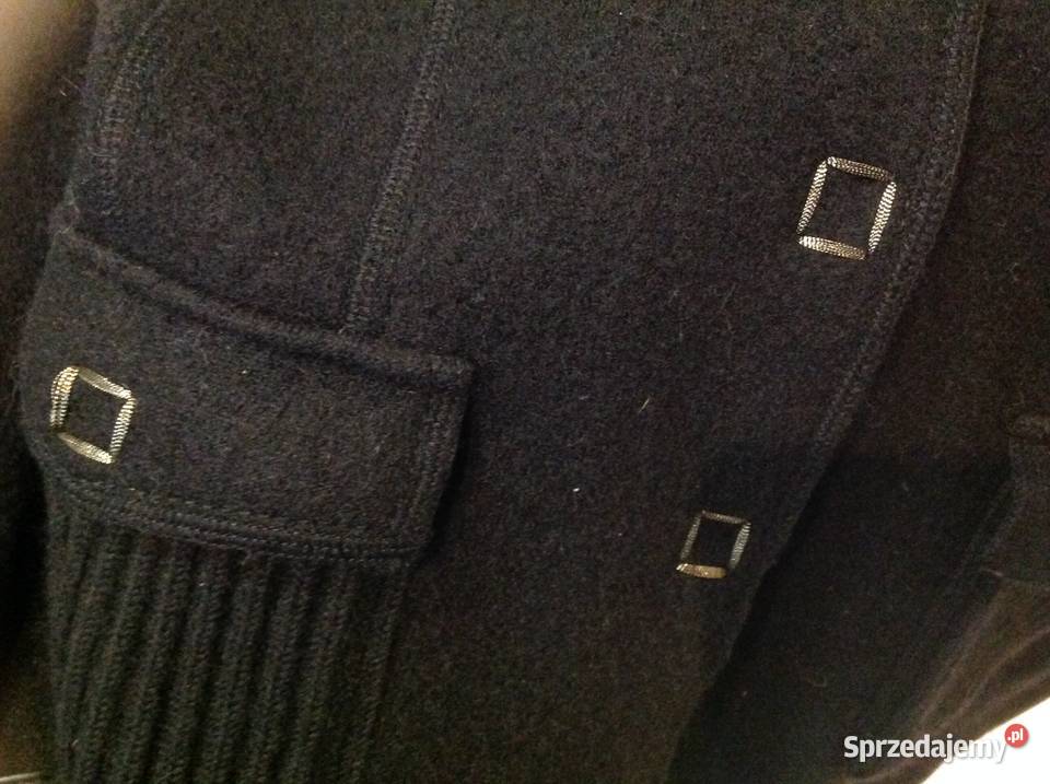 Piękny Żakiet Czarny Wełniany Damski NC NICE lubuskie Nowa Sól
