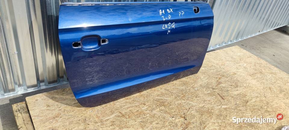 DRZWI PRAWY PRZÓD AUDI A1 8X LX5Q 3DRZWI Przystajń