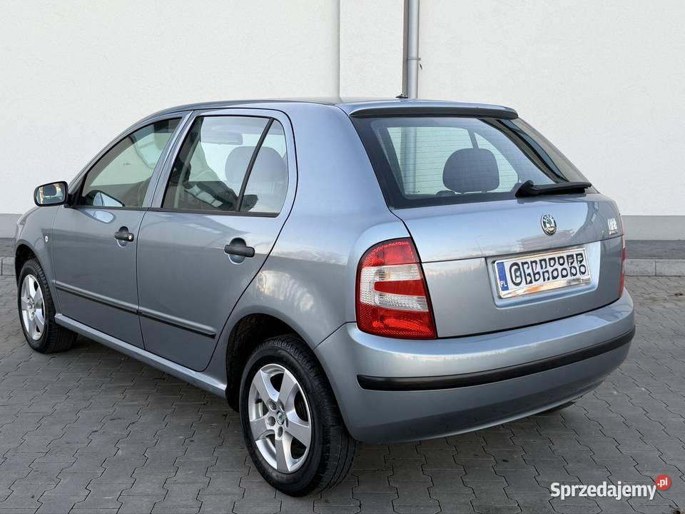 Skoda Fabia 14 Benzyna MPI 75 Lift 5Drzwi Ładna aluminiowe felgi