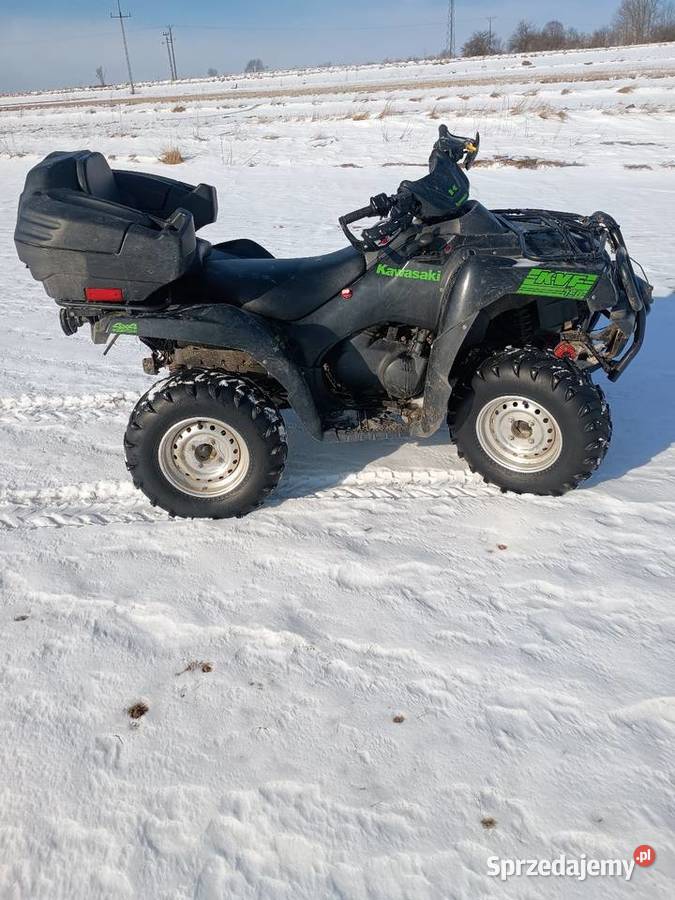 Kawasaki KVF 750 nie Suzuki Yamaha polaris Rok produkcji 2009 Kawasaki Mełgiew sprzedam