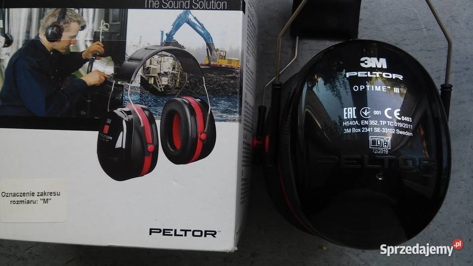 Nauszniki ochronniki słuchu 3M OPTIME III Pozostałe Koszalin