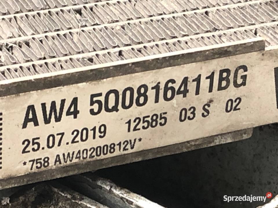 CHŁODNICA KLIMATYZACJI SKODA KODIAQ 20 190 sprzedam