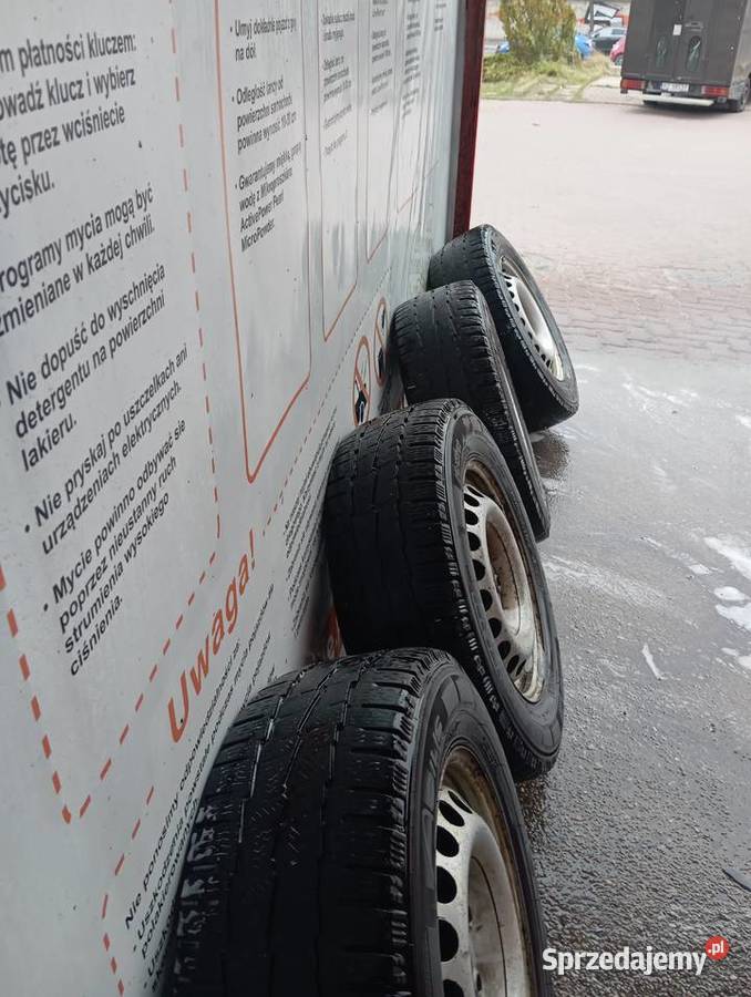 Komplet kół wzmacnianych Fiat Ducato sprzedam