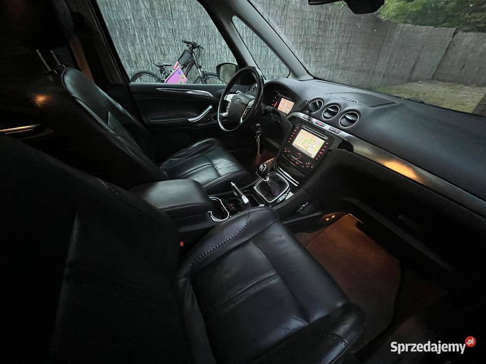 Ford Galaxy titanium Indywidual Panorama skóra śląskie