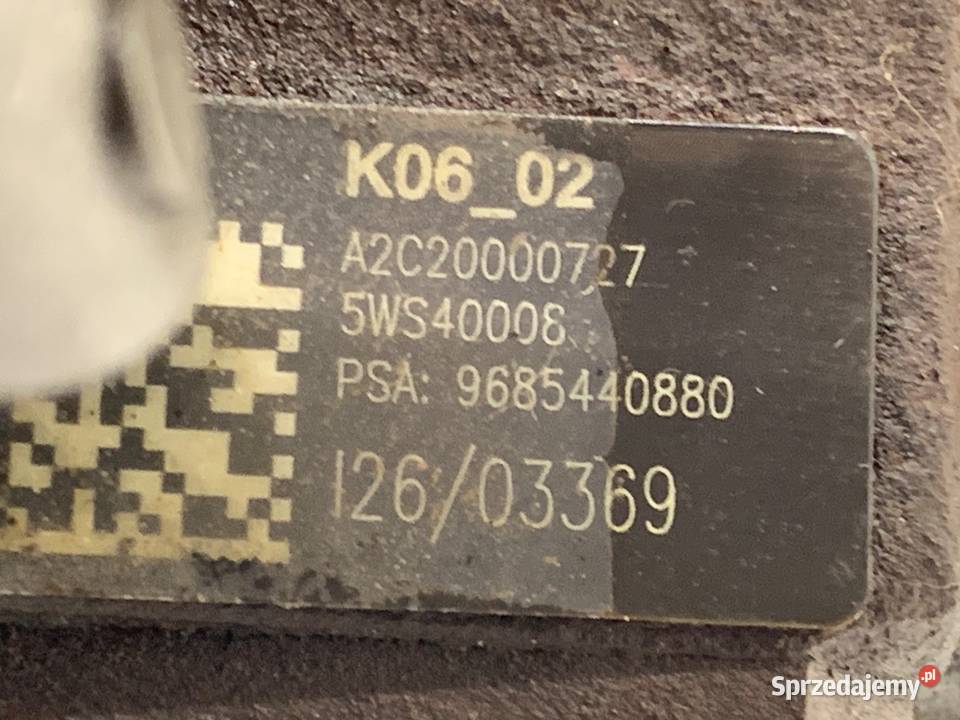 POMPA WTRYSKOWA CITROEN C2 9685440880 14 68 0317 Motoryzacja podkarpackie