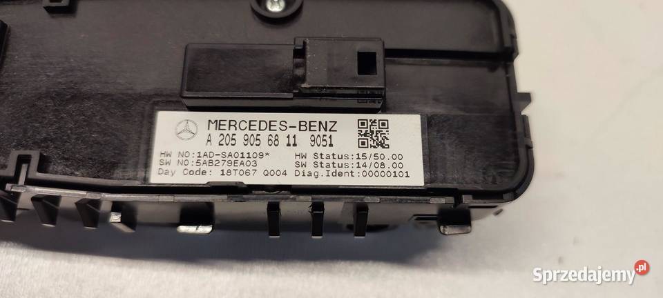 MERCEDES GLC W253 X253 PRZEŁĄCZNIK SZYB LUSTEREK