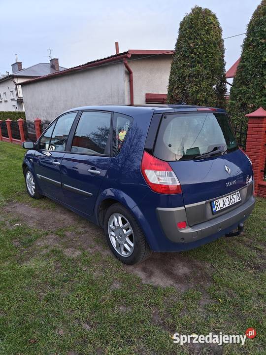 Renault Scenic 2 II Najbogatsza Wersja Hak Gaz podkarpackie Łańcut