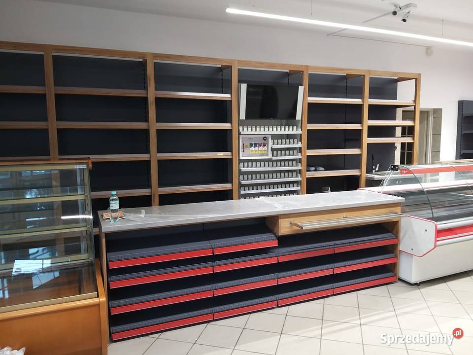 Regał alkoholowy regał na alkohol L1250 H240 Barczewo