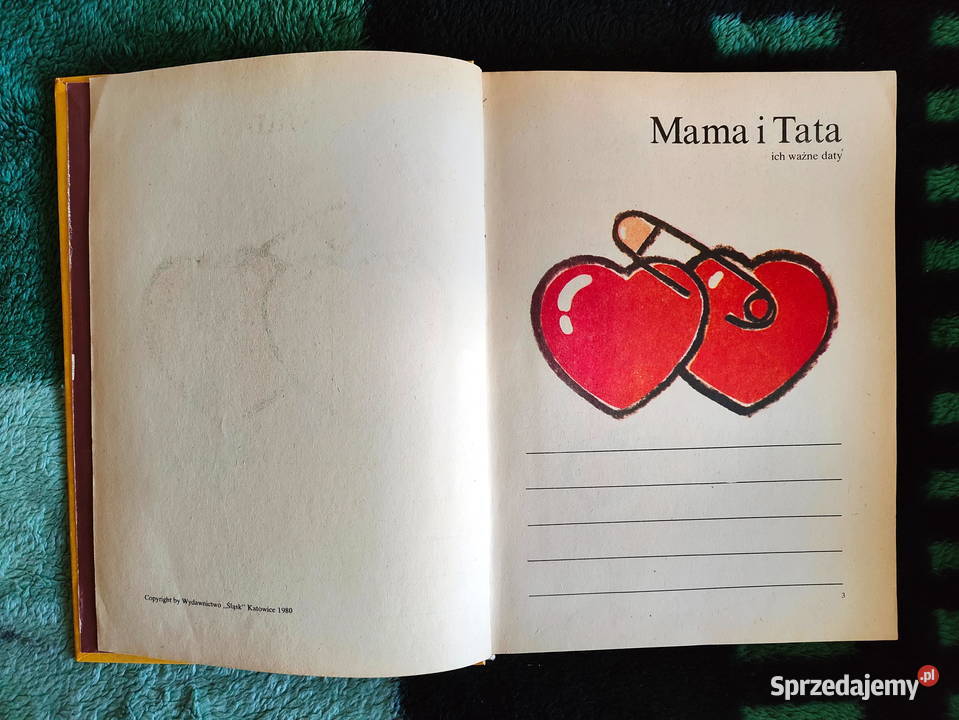 Album mojego dziecka kołyski do mundurka Anna Lublin