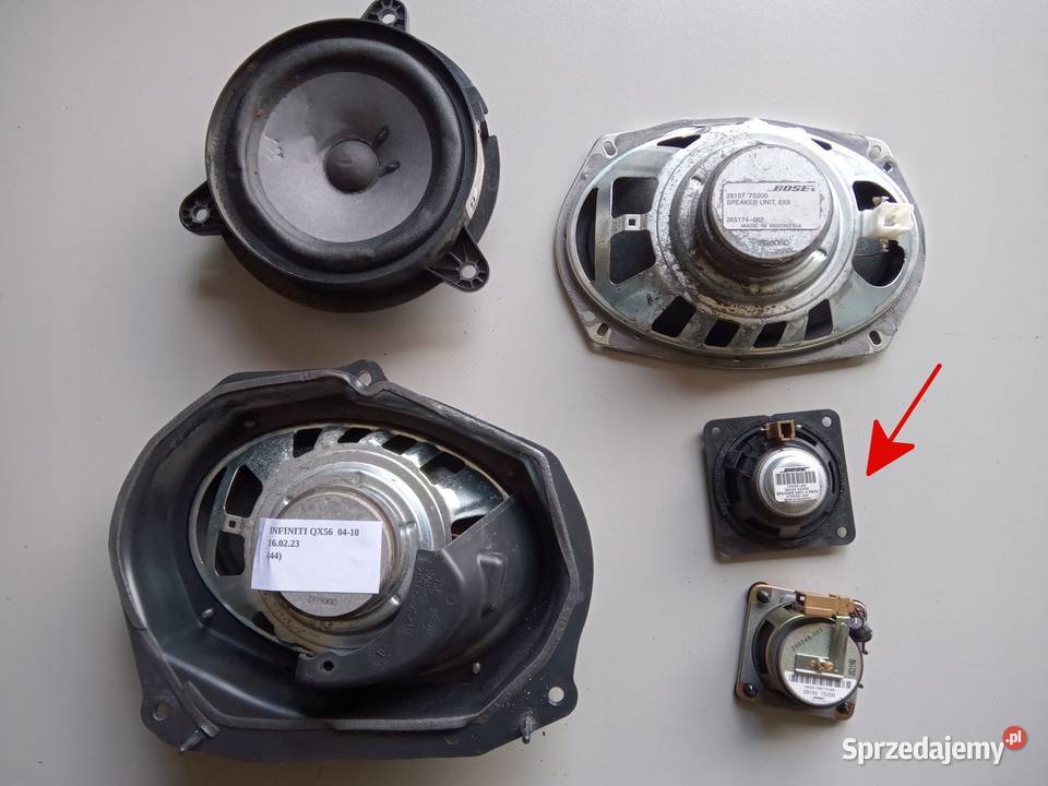 GŁOŚNIK INFINITI QX56 20042010 wielkopolskie Nowy Tomyśl
