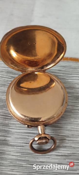 Zegarek kieszonkowy złoty Czersk