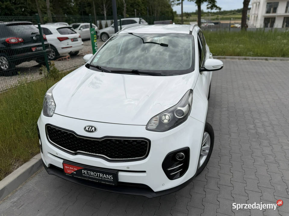 Kia Sportage 17 CRDI 116 LED Asystent Pasa Ruchu VAT marża Mrągowo