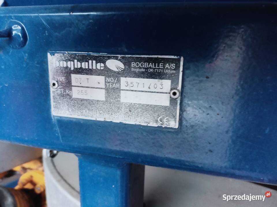 Rozsiewacz nawozów Bogballe dz Bogballe dz nieuszkodzony Kruszwica