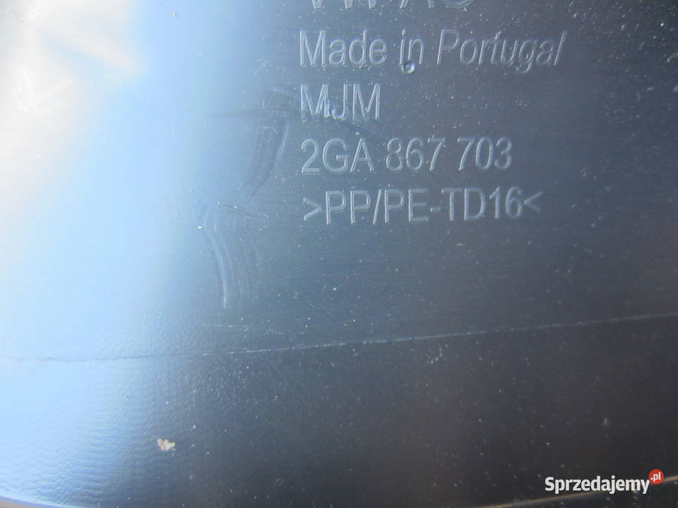 Tapicerka bagażnika 2GA867703 vw troc 2020 Szczecin