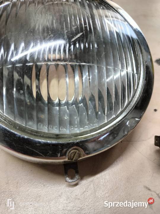 Reflektor Komar motorynka made in Poland Łubno