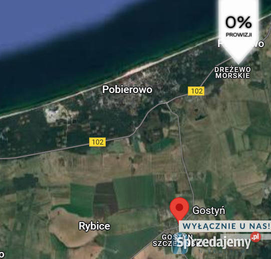 Grunt 635m2 Gostyń Sprzedaż