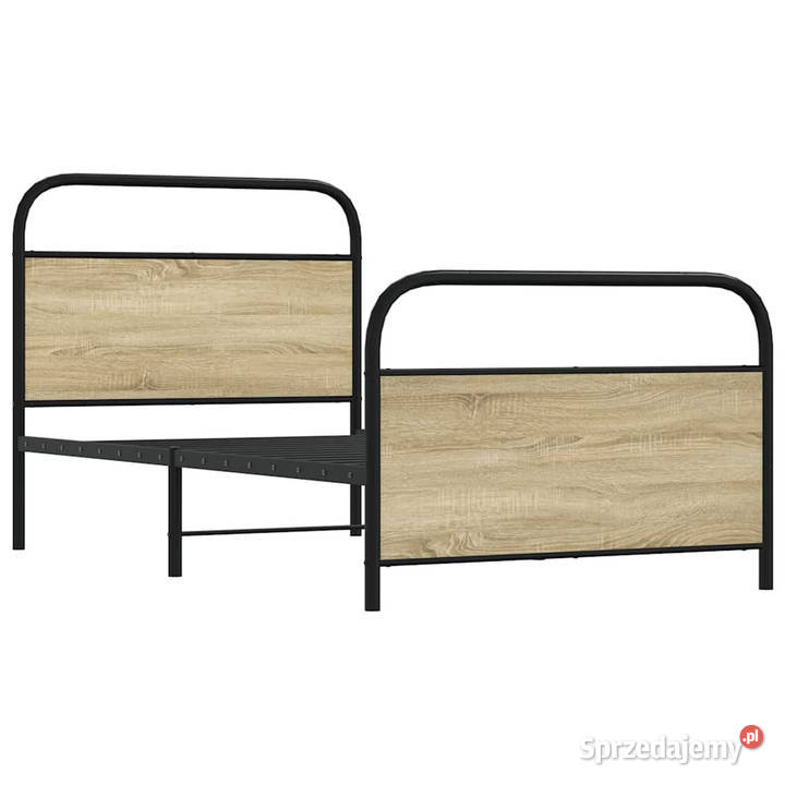 Łóżko bez materaca dąb sonoma 90x200 WM4100269 Warszawa sprzedam