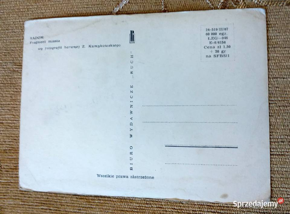 RADOM FRAGMENT MIASTA FOT KAMYKOWSKI lubelskie Piszczac