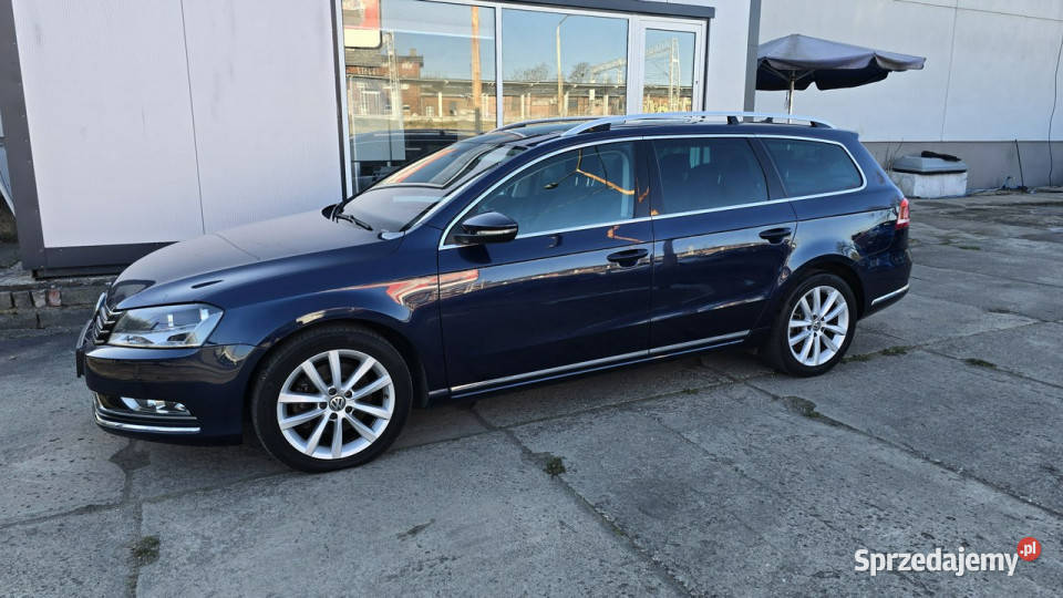 Volkswagen Passat automat panoramiczny dach granatowy Szczecin