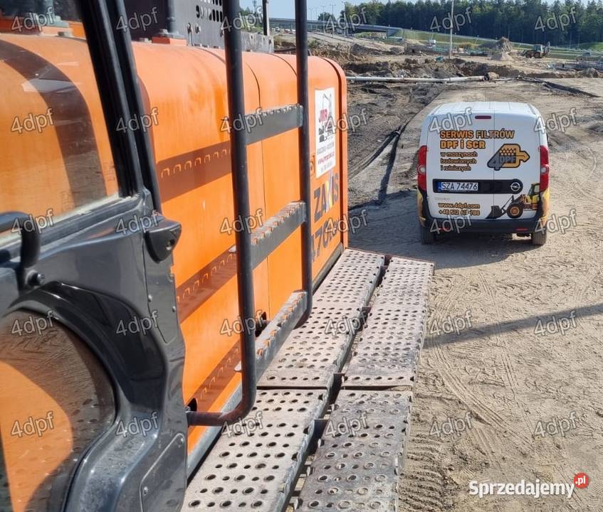 Usuwanie filtra DPF w Hitachi Isuzu Kraków