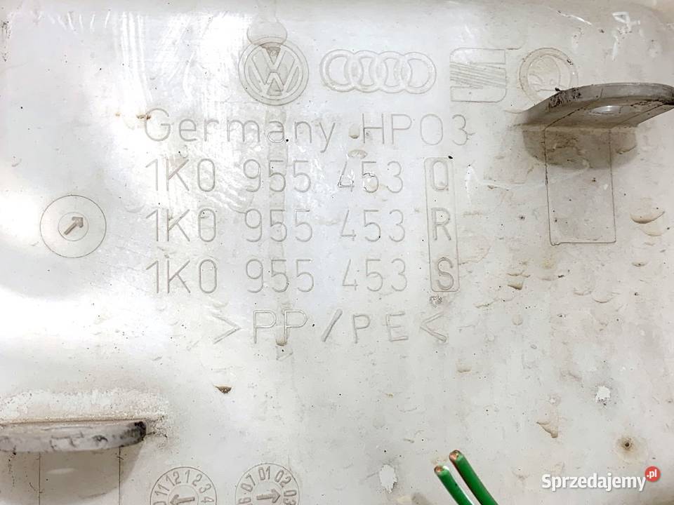 ZBIORNIK SPRYSKIWACZY VW GOLF V Hatchback 0310