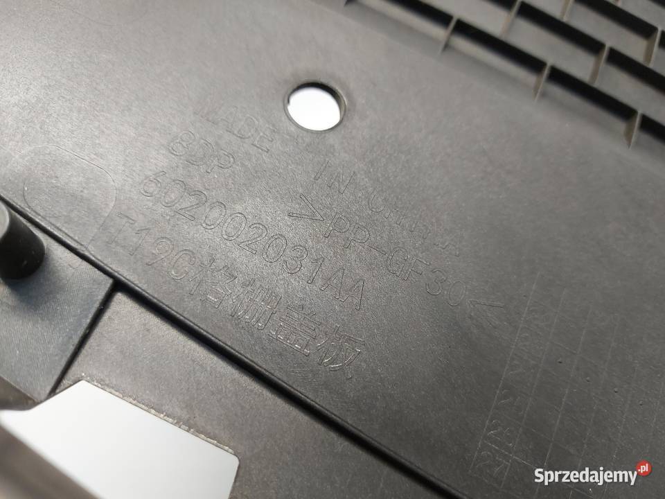 Chery Omoda 5 2024r osłona górna na pas przedni