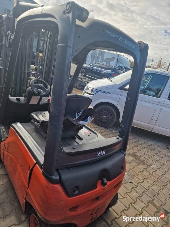 Linde E16 2009r Triplex przesuw boczny wózek sprzedam