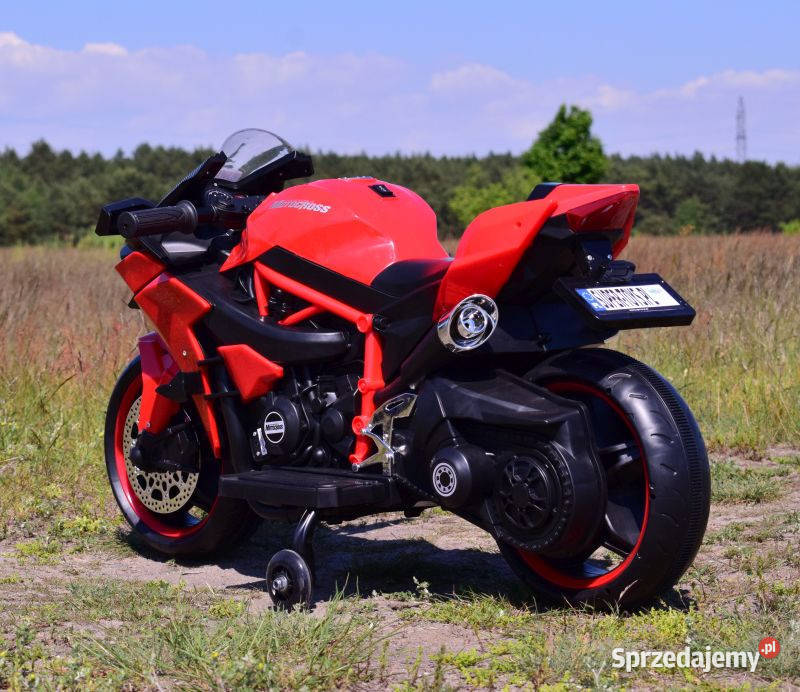 Autko motorek SUPER ŚCIGACZ DWA SILNIKI na Myszków