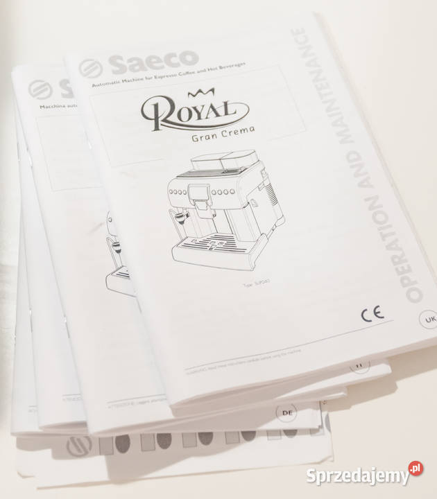 Ekspres do kawy Saeco Royal Gran Crema SUP044