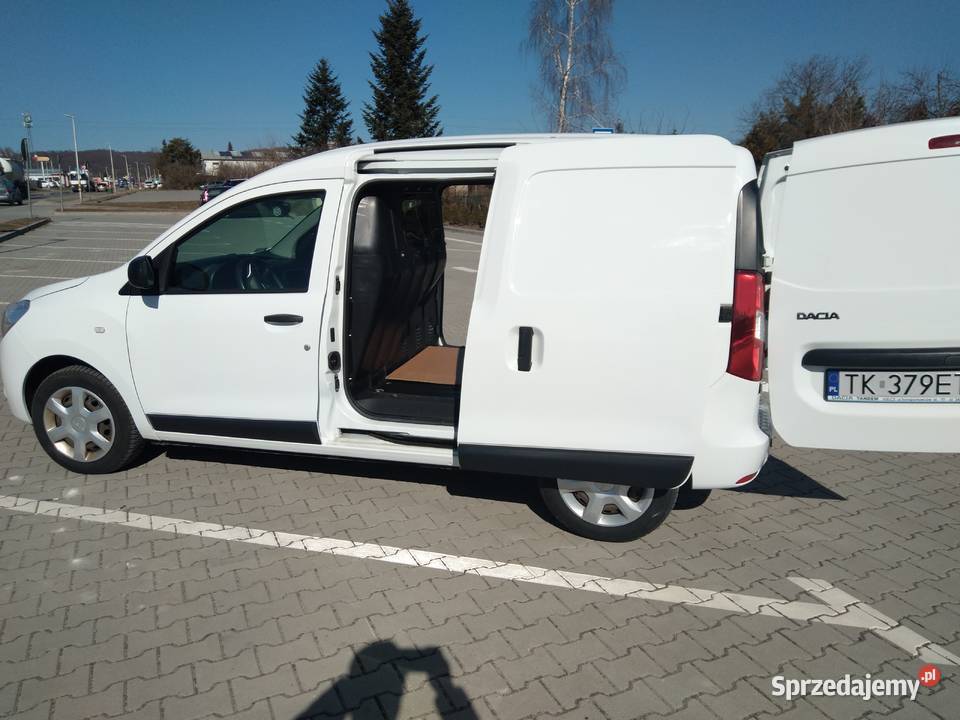 Dacia dokker van adblu 95 koni 2019 salon elektryczne lusterka Kielce