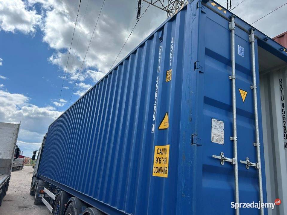 Kontener morski magazynowy 40HC12 metrów IICL warmińsko-mazurskie Olsztyn