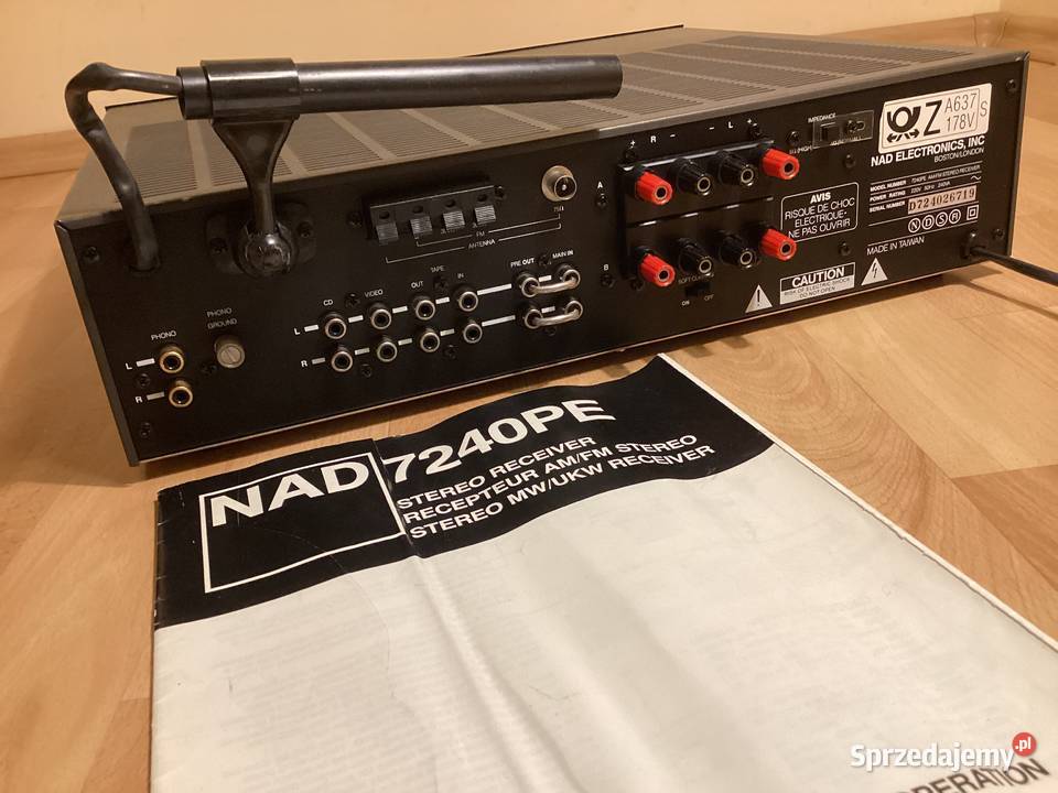 Amplituner Końcówka mocy 7240PE SPRAWNY ładny Gdynia