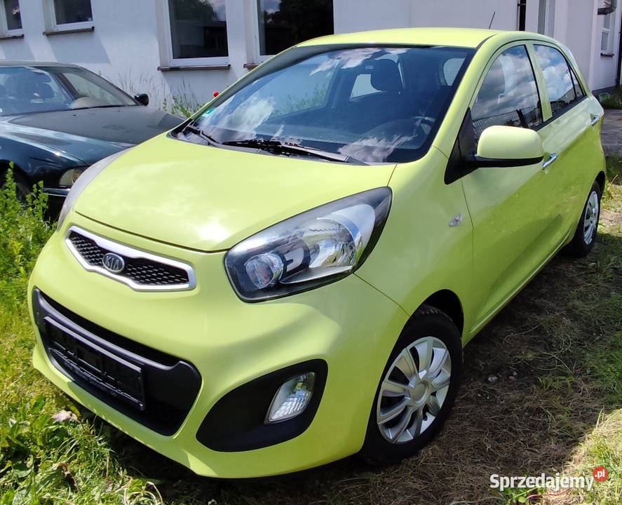 Kia picanto II 2012r 5D klimatyzacja limonka z śląskie sprzedam