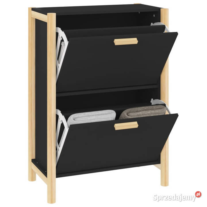 Szafka na buty czarna 575x33x80 materiał sprzedam